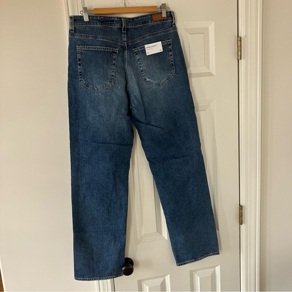 NWT AG Adriano Goldschmied Womens Alexxis Vintage High Rise Straight Jean (31) - Picture 4 of 16